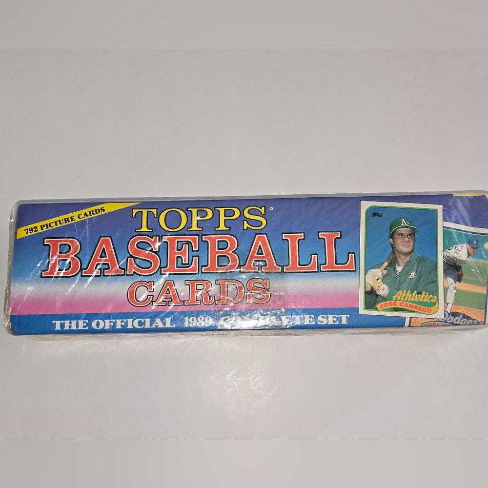 TOPPS 1989 BASEBALL CARDS SET...
